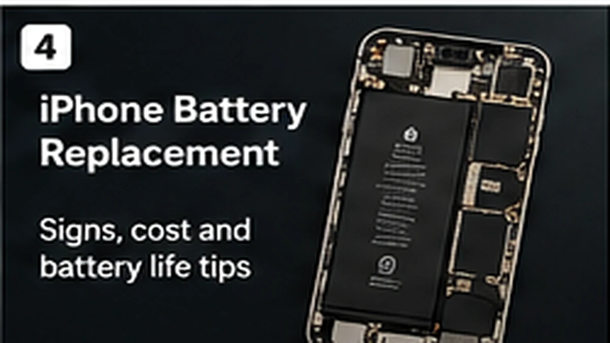 Why iPhone Battery Health Drops and When Replacement Is Worth It